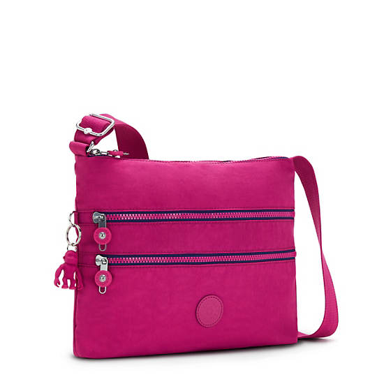 Kipling Alvar Crossbodytassen Roze Fuchsie | België 2149UZ